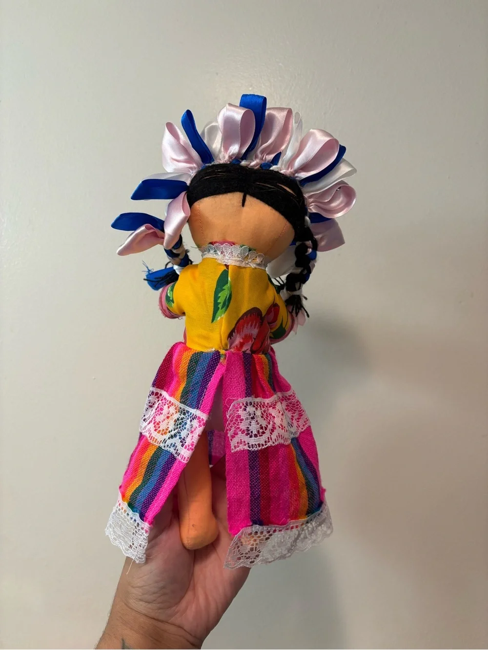 Cute Traditional Mexican Lelé doll